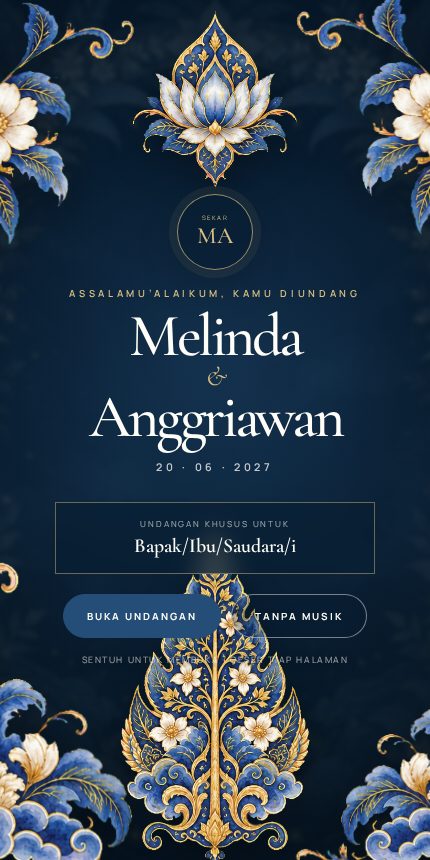Sekar — Pusaka Biru