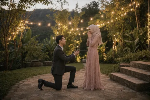 Satu pertanyaan, satu jawaban untuk selamanya.