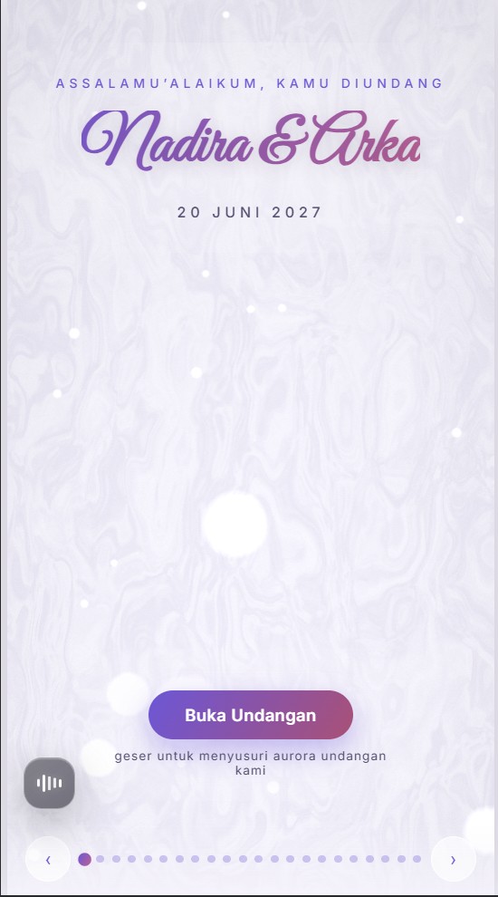 Preview template Lumina — Aurora Luxe